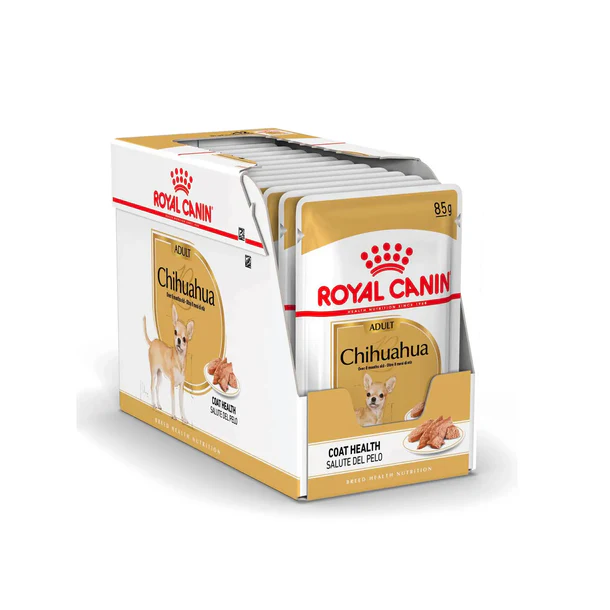 FOTC Royal Canin Canine; Chihuahua Pouch ; 芝娃娃成犬專屬袋裝濕糧 12包
