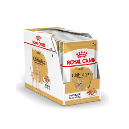 FOTC Royal Canin Canine; Chihuahua Pouch ; 芝娃娃成犬專屬袋裝濕糧 12包