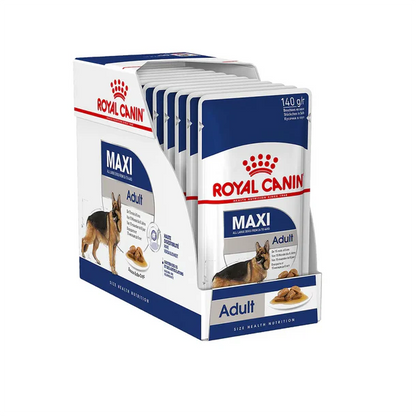 FOTC Royal Canin Canine; MAXI Adult Gravy Pouch; 大型成犬營養袋裝濕糧(肉汁)