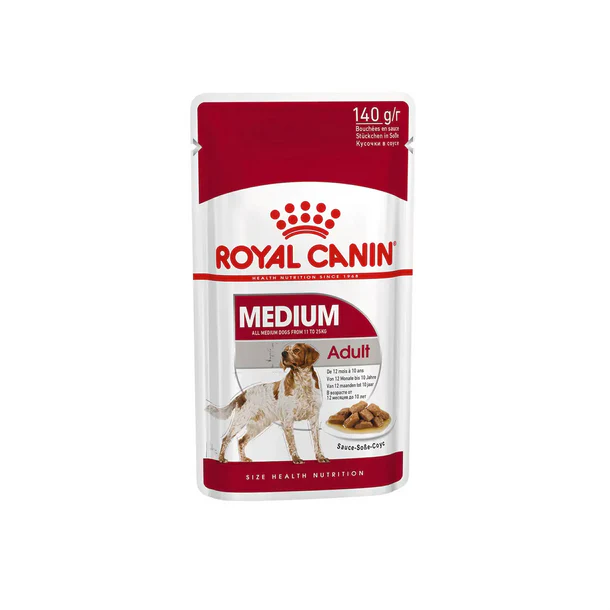 FOTC Royal Canin Canine; Medium Adult Gravy Pouch; 中型成犬營養袋裝濕糧(肉汁)