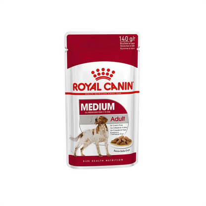 FOTC Royal Canin Canine; Medium Adult Gravy Pouch; 中型成犬營養袋裝濕糧(肉汁)