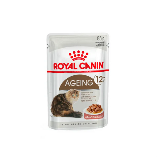 FOTC Royal Canin Feline; Ageing 12+ Gravy Pouch; 老貓12＋配方袋裝濕糧(肉汁)