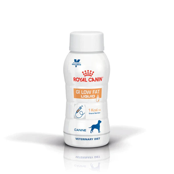 Royal Canin Canine; GI Low Fat Liquid; 成犬腸胃低脂處方營養液 3瓶