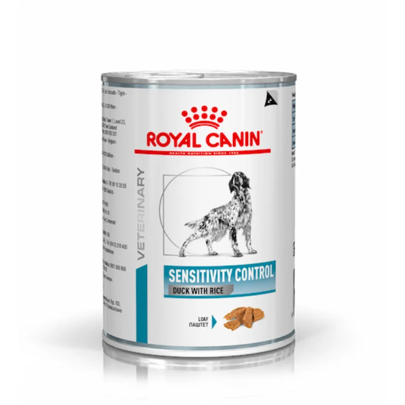 Royal Canin Canine; Sensitivity Control (Duck with Rice) Canned; Adult Dog Allergy Control Prescription Canned (Duck + Rice)