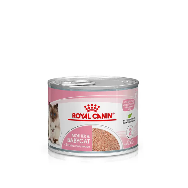 FOTC Royal Canin Feline; Mother &amp; BabyCat Canned; canned nutritional staple food for weaned cats and female cats 