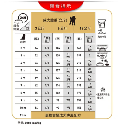 FOTC Royal Canin Canine; Poodle Puppy; 貴婦狗幼犬專屬配方