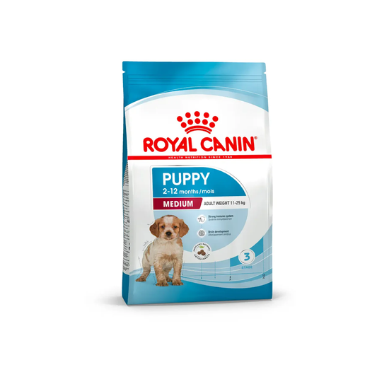 FOTC Royal Canin Canine; Medium Puppy 2-12 months; Nutritional formula for medium-sized puppies 