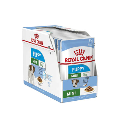 FOTC Royal Canin Canine; Mini Puppy Gravy Pouch; 小型幼犬營養袋裝濕糧(肉汁) 12包