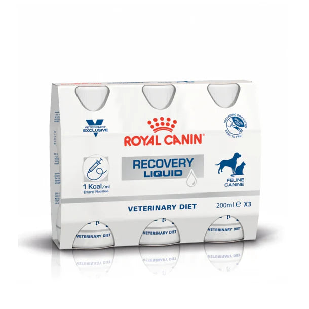 Royal Canin Feline & Canine; Recovery Liquid; ICU重症營養處方營養液 (貓/犬用) 3瓶