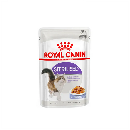 FOTC Royal Canin Feline; Sterilised Jelly Pouch; 成貓絕育配方袋裝濕糧(啫喱)