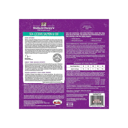 Stella &amp; Chewy's Feline; Freeze-Dried Salmon and Cod Dinner Morsels;