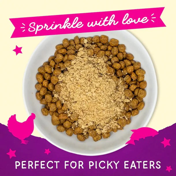 Stella & Chewy's Feline; Salmon & Cage-Free Chicken Dinner Dust; 貓用魔幻肉塵三文魚及雞肉配方