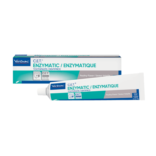 OTC Virbac Canine & Feline; C.E.T. Enzymatic Toothpaste; 複合酶牙膏（雞肉味）70g
