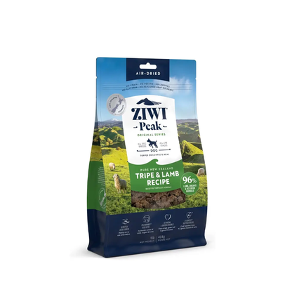 Ziwi Peak Air-Dired Tripe & Lamb For Dogs; Ziwi Peak風乾狗糧 草胃及羊肉配方