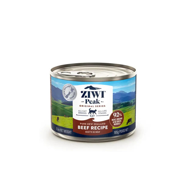 Ziwi Peak Wet Beef Recipe for Cats; Ziwi Peak Fresh Meat Canned Beef Recipe for Cats