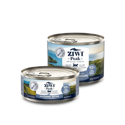 Ziwi Peak Wet Mackerel Recipe For Cats; Ziwi Peak Fresh Meat Canned Mackerel Recipe for Cats