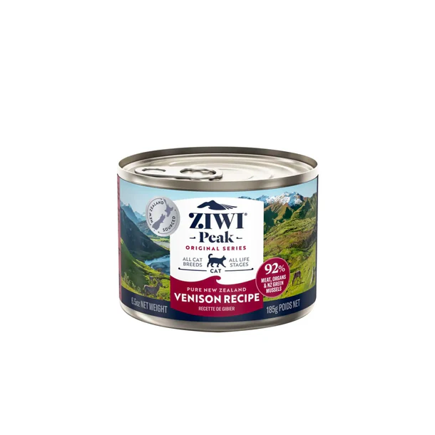 Ziwi Peak Wet Venison Recipe for Cats; Ziwi Peak Fresh Meat Canned Venison Recipe for Cats