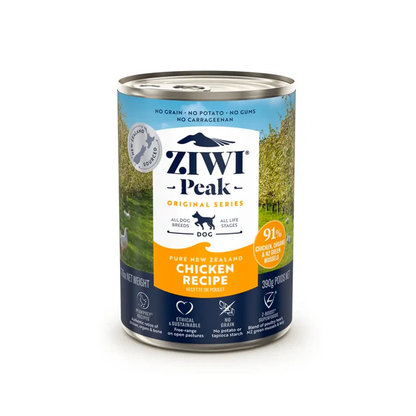 Ziwi Peak Wet Free-Range Chicken Recipe For Dogs; Ziwi Peak Fresh Meat Free-Range Chicken Recipe for Dogs;