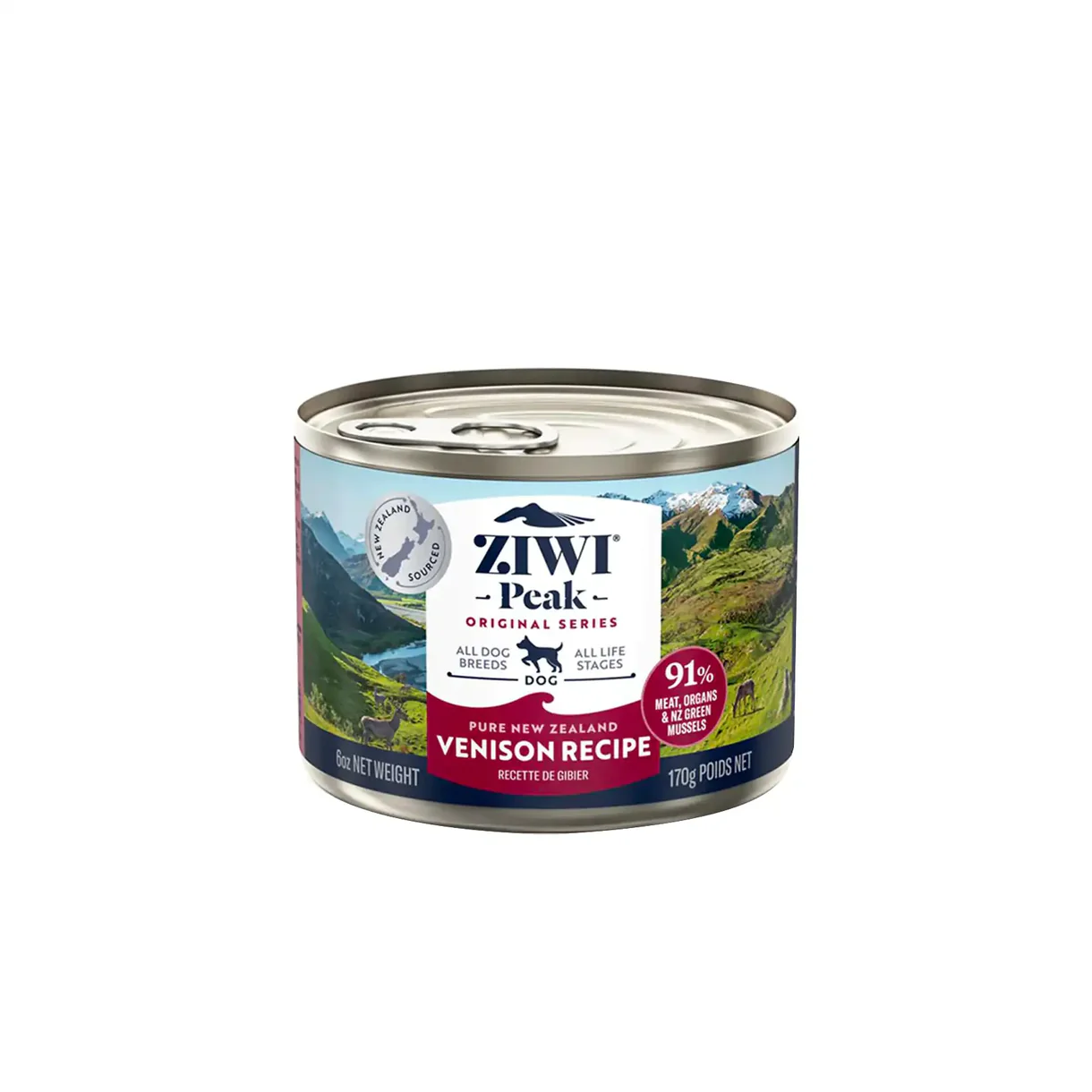 Ziwi Peak Wet Venison Recipe for Dogs; Ziwi Peak鮮肉狗罐頭 鹿肉配方