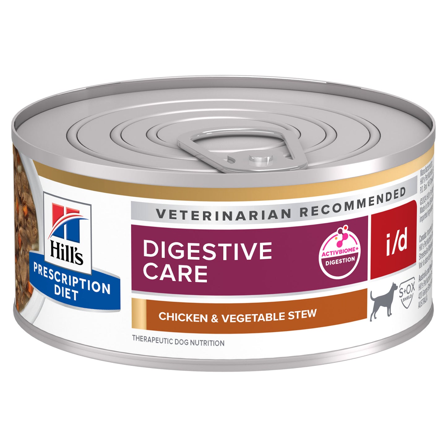 Hill's Canine; I/D Digestive Care Canned (Chicken Stew); 希爾思™處方食品 犬用消化系統護理處方罐頭（燉雞肉）