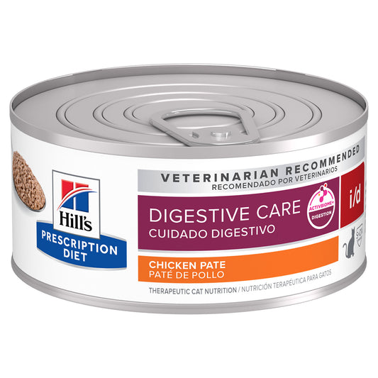 Hill's Feline; I/D Digestive Care Canned; 希爾思™處方食品 貓用消化系統護理處方罐頭 24罐