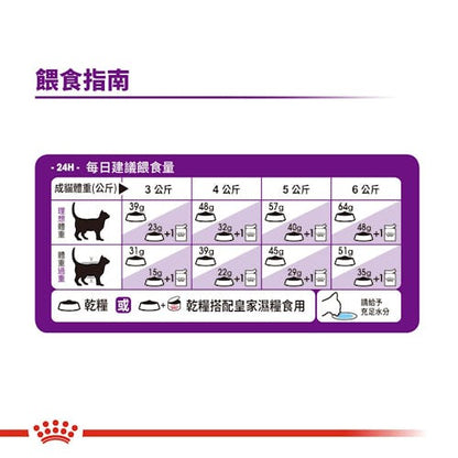 FOTC Royal Canin Feline; Regular Sensible; 成貓敏感腸胃營養配方