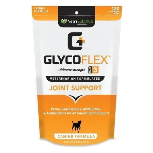 OTC VetriScience Glyco-Flex 3 Bite Size Chews Dog Joint Health Chews 
