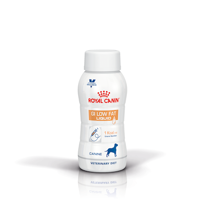 Royal Canin Canine; GI Low Fat Liquid; 成犬腸胃低脂處方營養液 3瓶