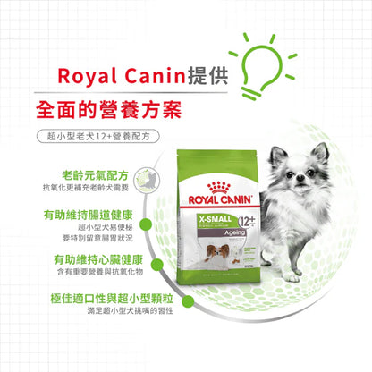 FOTC Royal Canin Canine; X-Small Ageing 12+; 超小型老犬12＋營養配方