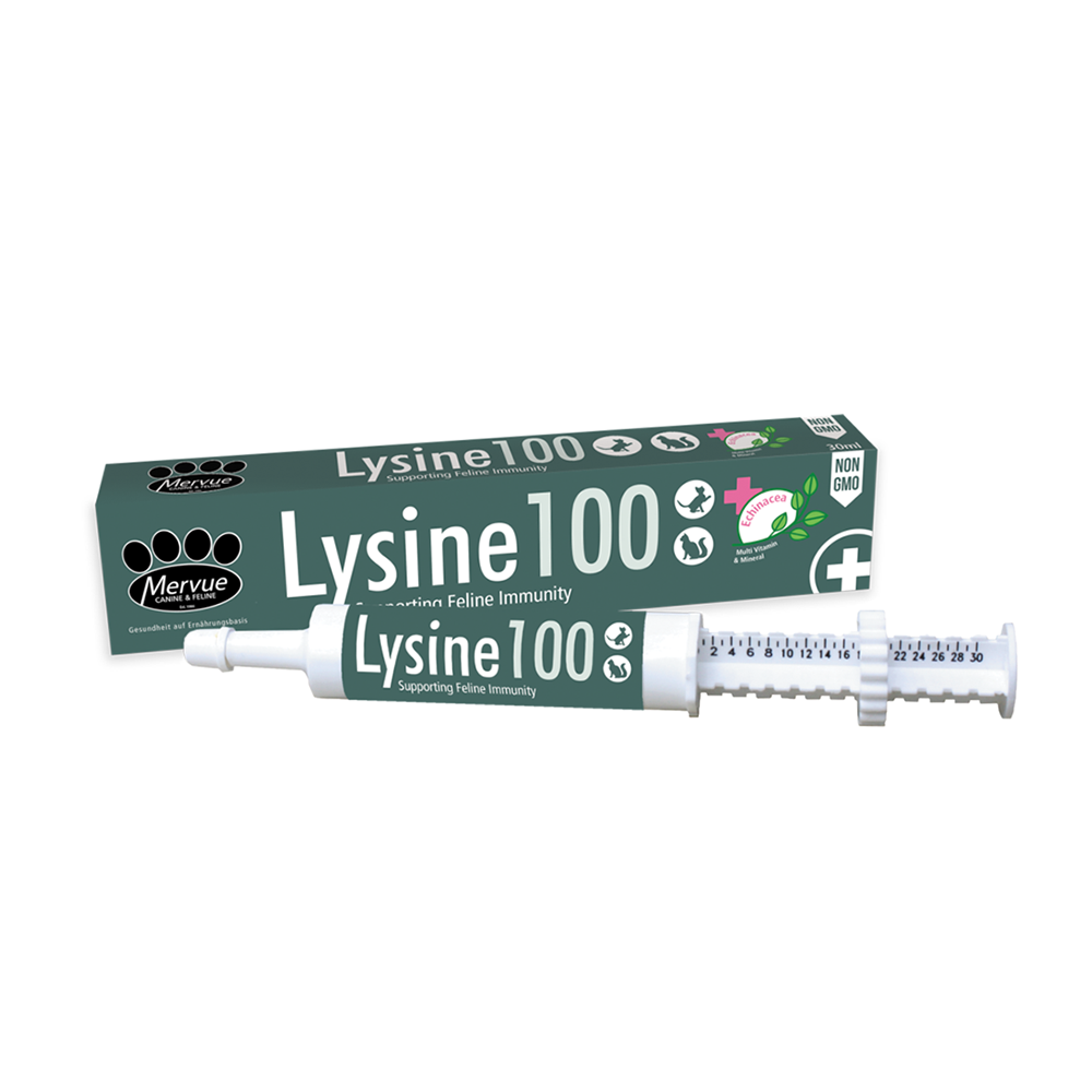 OTC Mervue Lysine 100 Cat Supplement