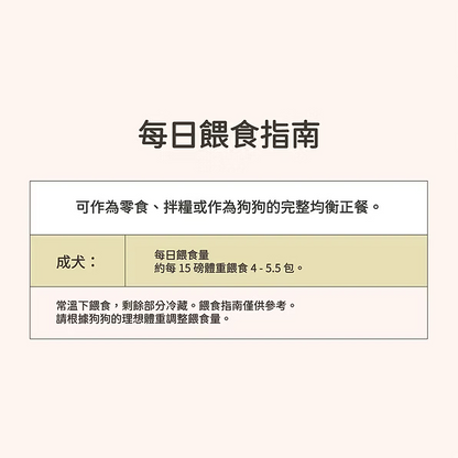 now FRESH Canine; Beef & Rice Dinner Pouch; 全年齡犬牛肉及糙米濕包