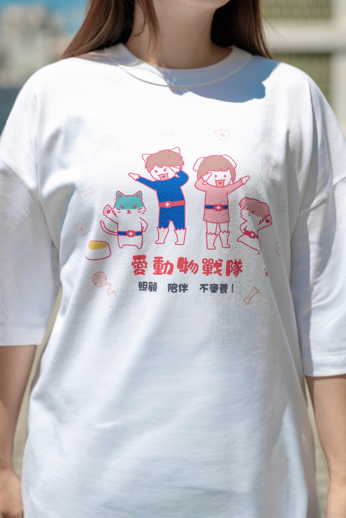 NPV 20周年 愛動物戰隊TEE