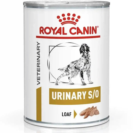 Royal Canin Canine; Urinary S/O Canned-Loaf; 成犬泌尿道處方罐頭 12罐