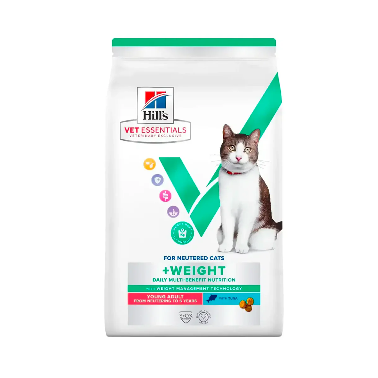 Hill's Vet Essentials; Feline Neutered Young Adult (Tuna);  希爾思™ 獸醫保健食品  成貓絕育配方(吞拿魚味)