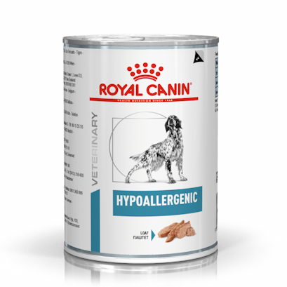 Royal Canin Canine; Hypoallergenic Canned; 成犬低敏感處方罐頭 12罐