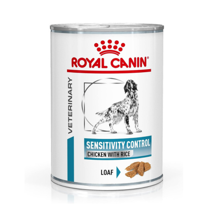 Royal Canin Canine; Sensitivity Control (Chicken with Rice) Canned; 成犬過敏控制處方罐頭（雞肉+飯） 12罐