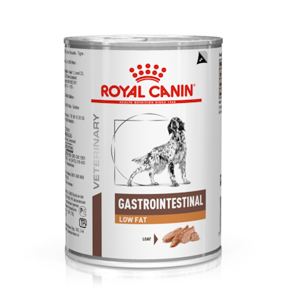 Royal Canin Canine; Gastrointestinal Low Fat Canned; 成犬腸胃低脂處方罐頭 12罐