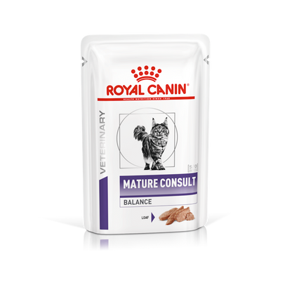 FOTC Royal Canin Feline; Mature Consult Balance Pouch; 老貓均衡營養健康管理袋裝濕糧（肉塊） 12包