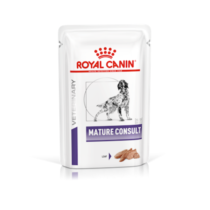Royal Canin Canine; Mature Consult Pouch; 老犬健康管理配方濕糧 12包