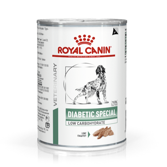 Royal Canin Canine; Diabetic Special Low Carbohydrate Canned; 成犬糖尿病處方罐頭 12罐